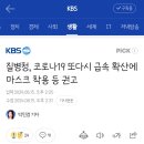 질병청, 코로나19 또다시 급속 확산에 마스크 착용 등 권고 이미지