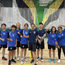 POWIIS played badminton against Uplands; 이미지