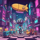 펑키펫(Funky pet) | 미래는 엉뚱하다! 2050년, 힙스터들을 위한 펑키 발명품 ✨🤖