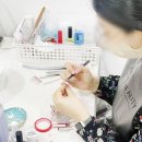 대구네일아트학원 실기 시험 연습과정
