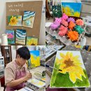 풍경을 담은 아크릴화 클래스 | 인천 원데이클래스 공방 비비아트 상권르네상스사업
