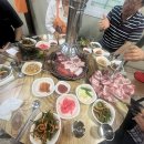 노래자랑 녹화 끝내고 먹는 고기 이미지