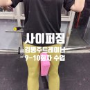 개포동헬스장, 공간구성이 잘되어 있는 싸이퍼짐 헬스&amp;PT 개포점, 꼼꼼한 김병주 트레이너 9-10회차...