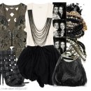 ☞‥[코디] Alexander McQueen Leather woven wishbone shopper &amp; KHAKI STUDDED VEST 이미지