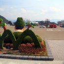 인공폭포 목욕장 이미지