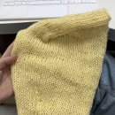 허그미 | [뜨개기록] 허그미후드 FO 후기 | 바늘이야기 피그먼트울 💛🐥