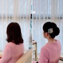 세련헤어 이미지