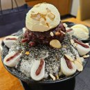 흑임자설빙 후기 / 설빙 천호로데오점