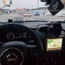 지프 랭글러 HUD 현대폰터스 H1000 내돈내산 2년 사용 후기(네비연동, 티맵 지원 종료)