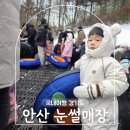 (주)대한일급정비 | 안산 눈썰매장 개장 아이와 가볼만한곳 초지동 안산썰매장 후기