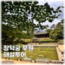 창덕궁 후원 예약방법 해설투어 후기 부용지 연꽃 정보