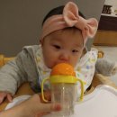 비앤케이(BNK) | 아기빨대컵 피프빨대컵으로 물도 잘 마시는 우리 딸 아기컵 마음에 드나 봐요 ^^