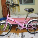 (판매완료) 11년 삼천리 접이식 자전거 하로GS F1 20 [HARO GS] 핑크 이미지