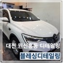 블레싱 | 대전 도안동디테일링 "블레싱디테일링" 소형SUV 디테일링 손세차 후기