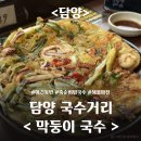 [담양] 담양국수거리 / 막둥이 국수 방문 후기