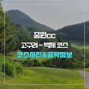 중원gc 고구려-백제 코스 사진 및 공략 정보