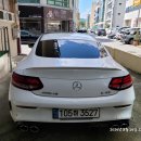 21년 C43AMG 27000키로 흰색 팝니다 이미지