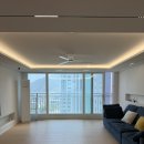 중앙하이츠입구(17009) | 김해 율하 중앙하이츠 8단지 커튼 블라인드 시공｜유럽 린넨커튼·암막커튼·알루미늄블라인드 인테리어