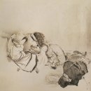 한국화(수묵 담채화) 이미지