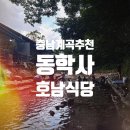 호남민박 | 충청도 계곡 충남 계곡 천안 아산 근교 공주 동학사 계곡 호남식당 후기 식당 고르기 소소한 팁
