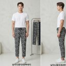 흑백지퍼 몸빼바지 이미지