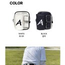 무안스포츠파크 그라운드골프장 | 퀄팅 파크골프 파우치 가방 볼 주머니 홀더 경량 힙색 그라운드 허리색