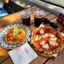 레이커피바 | 상하이 카페 레이 플라워 커피 바 동방명주 뷰 야외 테라스 브런치 후기 汭REi FLOWER COFFEE BAR