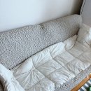 추운 겨울 거실 필수템 오라이프샵 밍크 래빗 퍼 논슬립쇼파패드 아이보리 2인용 사용 후기