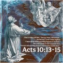 Bible Reading - Acts 11:1~10 이미지