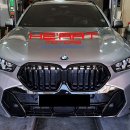 G06 X6 LCI 퍼포먼스 블랙 그릴 + M60 타입 블랙 팁 교체 작업 (X6 40i) 이미지