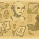 미래의 친구, 인공지능(AI) 이미지