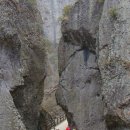 주왕산 아들바위, 얼굴바위 등 기암괴석 전경(주왕산 등산안내도, 산행안내도 포함) 이미지