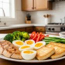 다이어트 중 단백질 섭취 요령 이미지