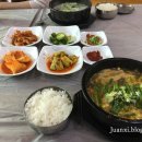 정선 여행 모래불 펜션 근처 맛집 &#39;수구레해장국(자연농장 수구레가든)&#39; :: 한우 해장국, 곰탕
