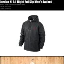 조던11 올나이트 후드집업 바람막이 Jordan 11 XI All Night Full Zip Jacket 507984 010 이미지