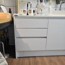 한일UNI아파트_서 | 주방 싱크대 서랍장 리폼해 위치 변경 재설치 작업