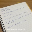 씨제이올리브영(주)평택안중점 | [블챌] 주간일기 작성(2022.09.26 - 10.02) 끊임없이 도전하기