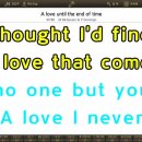 MR - A love until the end of time/M.Mcgovern&amp; F.Domingo 이미지
