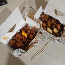 신곡동 닭강정 매콤 간장맛 왕의닭강정 후기