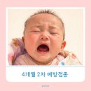 강성약국 | 4개월 아기 2차 예방접종 시기 해열제 복용 울음 후기