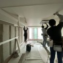아델리움＆로제비앙아파트경로당 | 광주 도배 금호동 아델리움로제비앙 32평 실크 벽지 시공