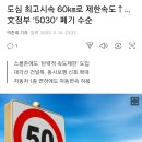 5030 제한속도 폐지가 전국적으로 확대 됩니다!! 이미지