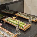 탄천상로 | 분당 뷔페 쿠우쿠우, 딸기 디저트부터 키즈카페까지 평일 런치 후기