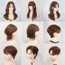 생활 헤어 커트 이미지