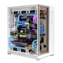 [커스텀수냉] 리안리 화이트와 파스텔 블루 냉각수가 어우러진 배틀그라운드PC - 8700K(OC) + 1080ti...