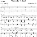 Thanks be to God / 감사드려 (Stanley Dickson) [Kristi Burghart] 이미지