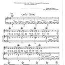 ENYA / Only time 악보 이미지