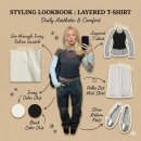 가좌1-03-025 | Day 80. 무신사로 핀터레스트 입기: Y2K 그런지 감성의 완성, '반팔 레이어드 티셔츠' 코디 공식