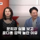 아침마당 | 문희경 실물, 윤다훈 눈부셔 조명이 걸어오는 줄[아침마당]