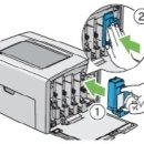 CP105B/CP205/CM205/CP215 토너 프린터 내부 청소 하는 방법 헤드 청소방법 이미지
